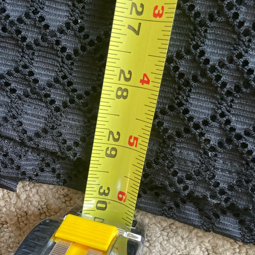 J. Valdi, black XL swim coverup, with plunging neckline, in VGUC - Picture 3 of 9